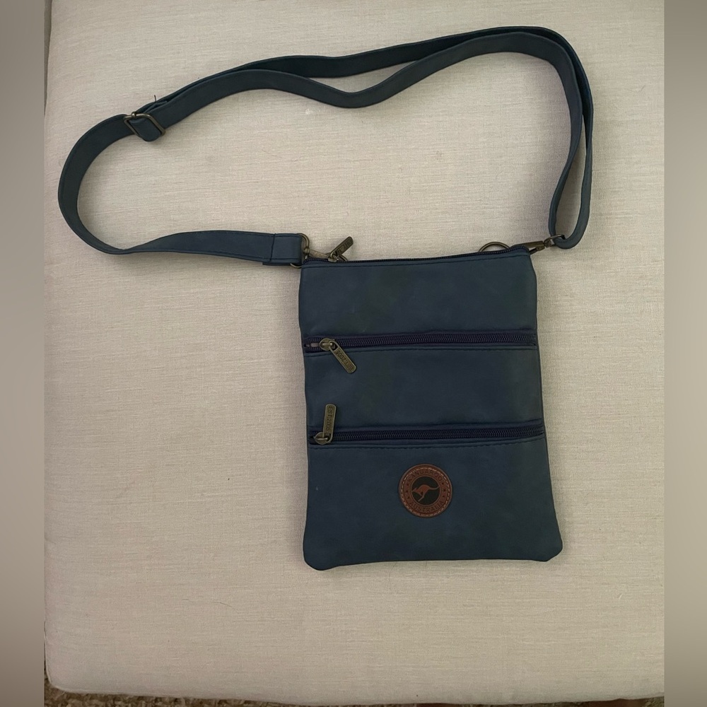 Blue Teal Crossbody Purse